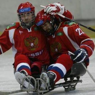 Russia's Sledge Hockey Star